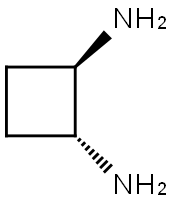 (1R,2R)-环丁烷-1,2-二胺 结构式