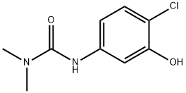 Urea, N'-(4-chloro-3-hydroxyphenyl)-N,N-dimethyl- 结构式