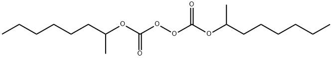 Bis-(1-methylheptylperoxy)-dicarbonate 结构式