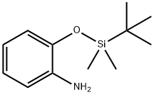 2-((叔丁基二甲基甲硅烷基)氧基)苯胺 结构式