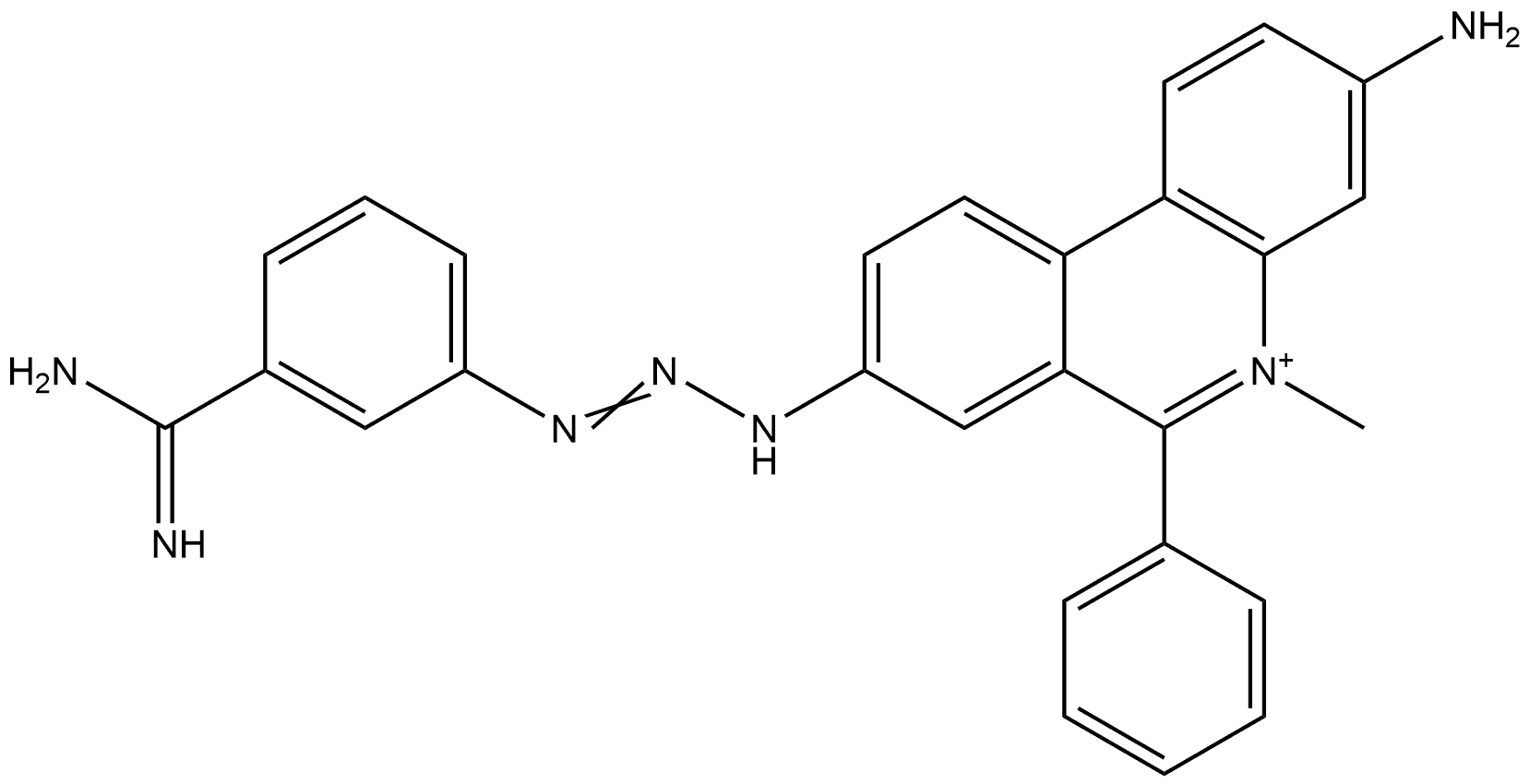 Isometamidium Impurity 11 结构式