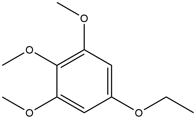 5-Ethoxy-1,2,3-trimethoxybenzene 结构式
