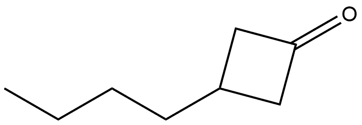 Cyclobutanone, 3-butyl- 结构式