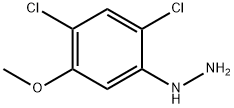 (2,4-Dichloro-5-methoxyphenyl)hydrazine 结构式