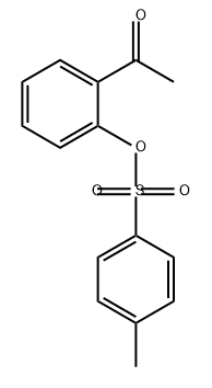 Ethanone, 1-[2-[[(4-methylphenyl)sulfonyl]oxy]phenyl]- 结构式