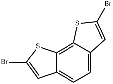2,7-二溴苯并[1,2-B:6,5-B']二噻吩 结构式