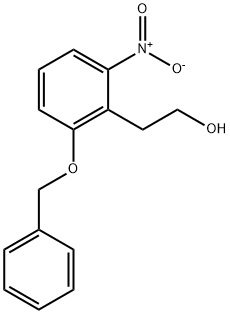 2-苄氧基-6-硝基苯乙醇 结构式