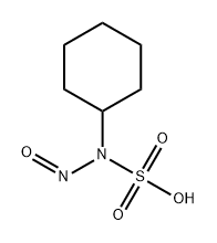 亚硝基环己基氨基磺酸 结构式