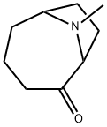 9-Azabicyclo[4.2.1]nonan-2-one,9-methyl-(9CI) 结构式