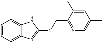 Bis-Desmethoxy Omeprazole Sulfide 结构式