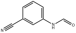 Formamide, N-(3-cyanophenyl)- 结构式