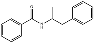 Benzamide, N-(1-methyl-2-phenylethyl)- 结构式