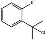 Benzene, 1-bromo-2-(1-chloro-1-methylethyl)- 结构式