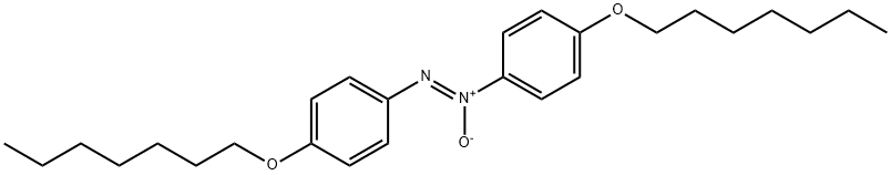 Diazene, 1,2-bis[4-(heptyloxy)phenyl]-, 1-oxide, (1Z)- 结构式