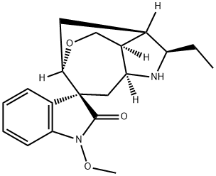 钩吻定 结构式