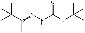 Hydrazinecarboxylic acid, 2-?(1,?2,?2-?trimethylpropylidene?)?-?, 1,?1-?dimethylethyl ester 结构式