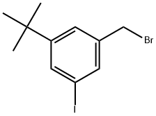 1-(溴甲基)-3-(叔丁基)-5-碘苯 结构式