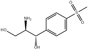 1,3-Propanediol, 2-amino-1-[4-(methylsulfonyl)phenyl]-, [S-(R*,S*)]- (9CI) 结构式
