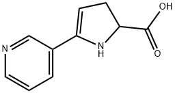 1H-Pyrrole-2-carboxylic acid, 2,3-dihydro-5-(3-pyridinyl)- 结构式