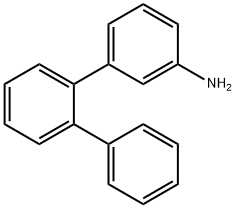 [1,1′:2′,1′′-三联苯]-3-胺 结构式