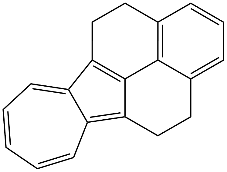 4,5,11,12-Tetrahydroazuleno[1,2,3-cd]phenalene 结构式