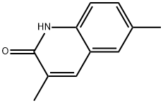 3,6-二甲基喹啉-2(1H)-酮 结构式