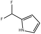 2-(二氟甲基)-1H吡咯 结构式
