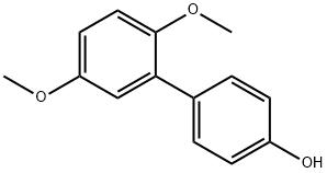 4-(2,5-Dimethoxyphenyl)phenol 结构式