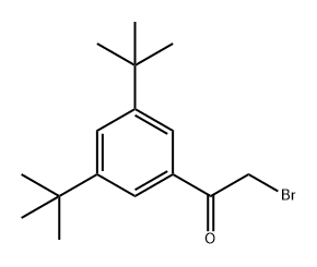 Ethanone, 1-[3,5-bis(1,1-dimethylethyl)phenyl]-2-bromo- 结构式