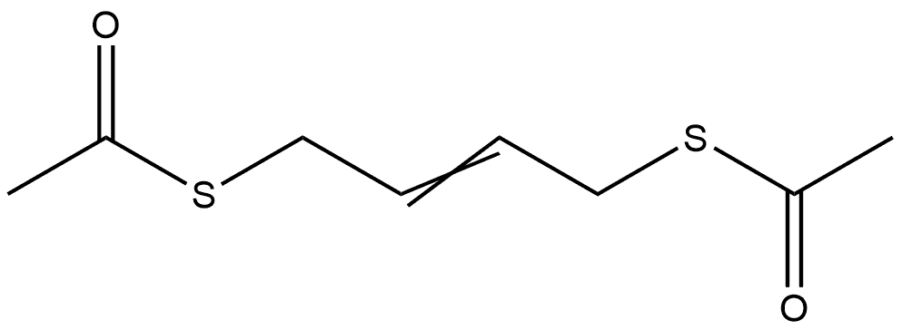 1 4-BUTENEDITHIOL DIACETATE  97 结构式