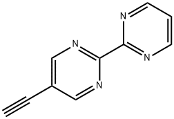 2,2'-Bipyrimidine, 5-ethynyl- 结构式