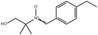 1-Propanol,2-[[(4-ethylphenyl)methylene]oxidoamino]-2-methyl-(9CI) 结构式