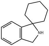 Spiro[cyclohexane-1,1'-[1H]isoindole], 2',3'-dihydro- 结构式