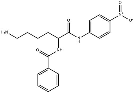 苯甲酰胺,N-[5-氨基-1-[[(4-硝基苯基)氨基]羰基]戊基]-(9CI, ACI) 结构式