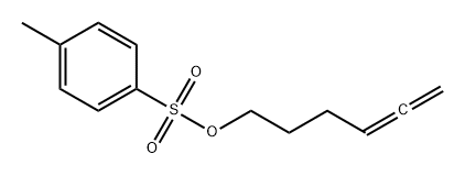 4,5-Hexadien-1-ol, 1-(4-methylbenzenesulfonate) 结构式