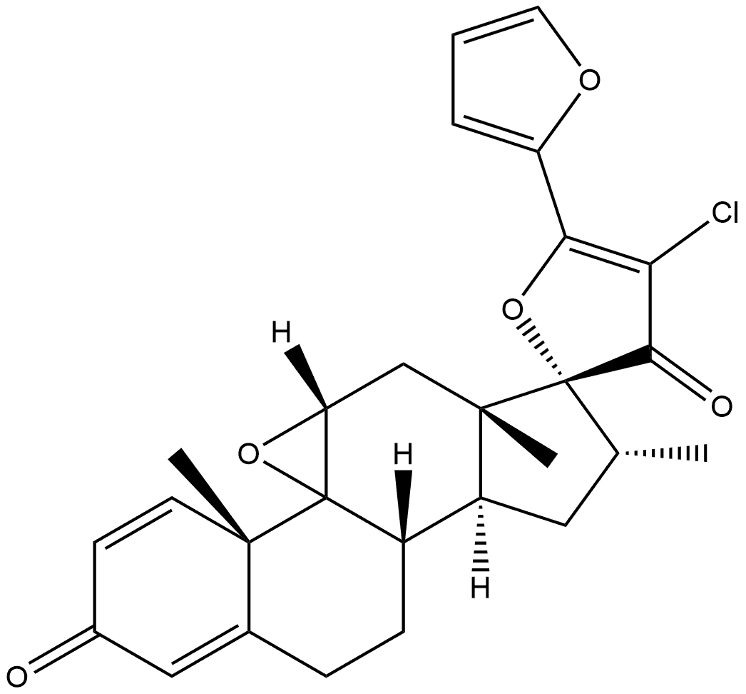 糠酸莫米松杂质28 结构式