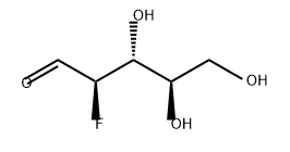2'-deoxy-2'-fluororibose 结构式