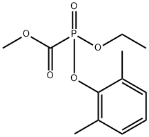 Phosphinecarboxylic acid, 1-(2,6-dimethylphenoxy)-1-ethoxy-, methyl ester, 1-oxide 结构式