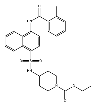 化合物CCR8 ANTAGONIST 1 结构式