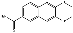 6,7-Dimethoxy-2-naphthamide 结构式