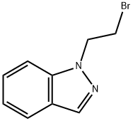 1H-Indazole, 1-(2-bromoethyl)- 结构式