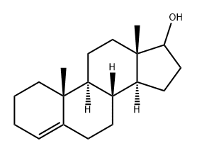 Androst-4-en-17β-ol 结构式