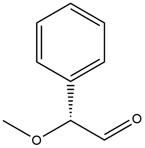 Benzeneacetaldehyde, α-methoxy-, (αR)- 结构式