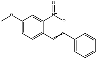 Benzene, 4-methoxy-2-nitro-1-(2-phenylethenyl)- 结构式