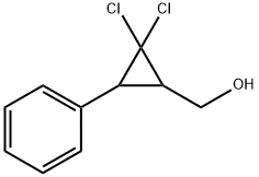 Cyclopropanemethanol, 2,2-dichloro-3-phenyl- 结构式