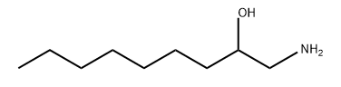 1-amino-2-Nonanol 结构式