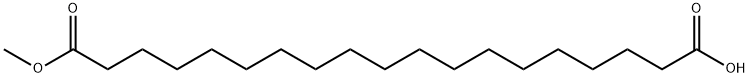 Nonadecan-1,19-disaeure-monomethylester 结构式