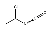 Ethane, 1-chloro-1-isocyanato- 结构式