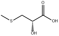 (S)-2-羟基-3-(甲硫基)丙酸 结构式