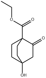 Bicyclo[2.2.2]octane-1-carboxylic acid, 4-hydroxy-2-oxo-, ethyl ester 结构式